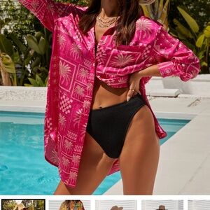 Pink Tropical Women's dress